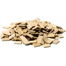 Tolux Rectangular Wooden Dowels, Wooden Tenon, Grooved Pin 10x24x50 [mm] Pack of 85 pcs. Compatible with Any Joining Machines. Made Out of High Quality Beech Wood.