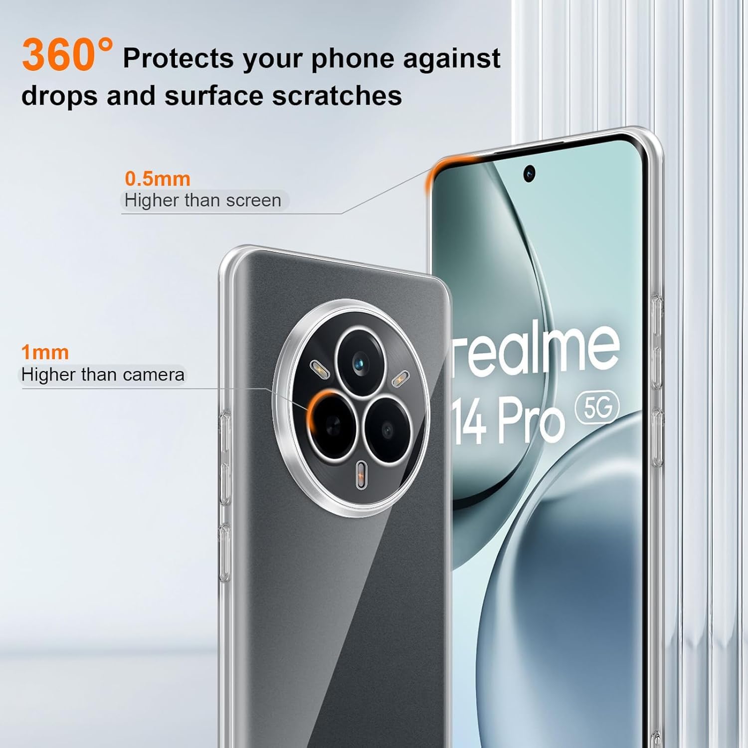 Custodia Cover per Realme 14 PRO Plus 5G