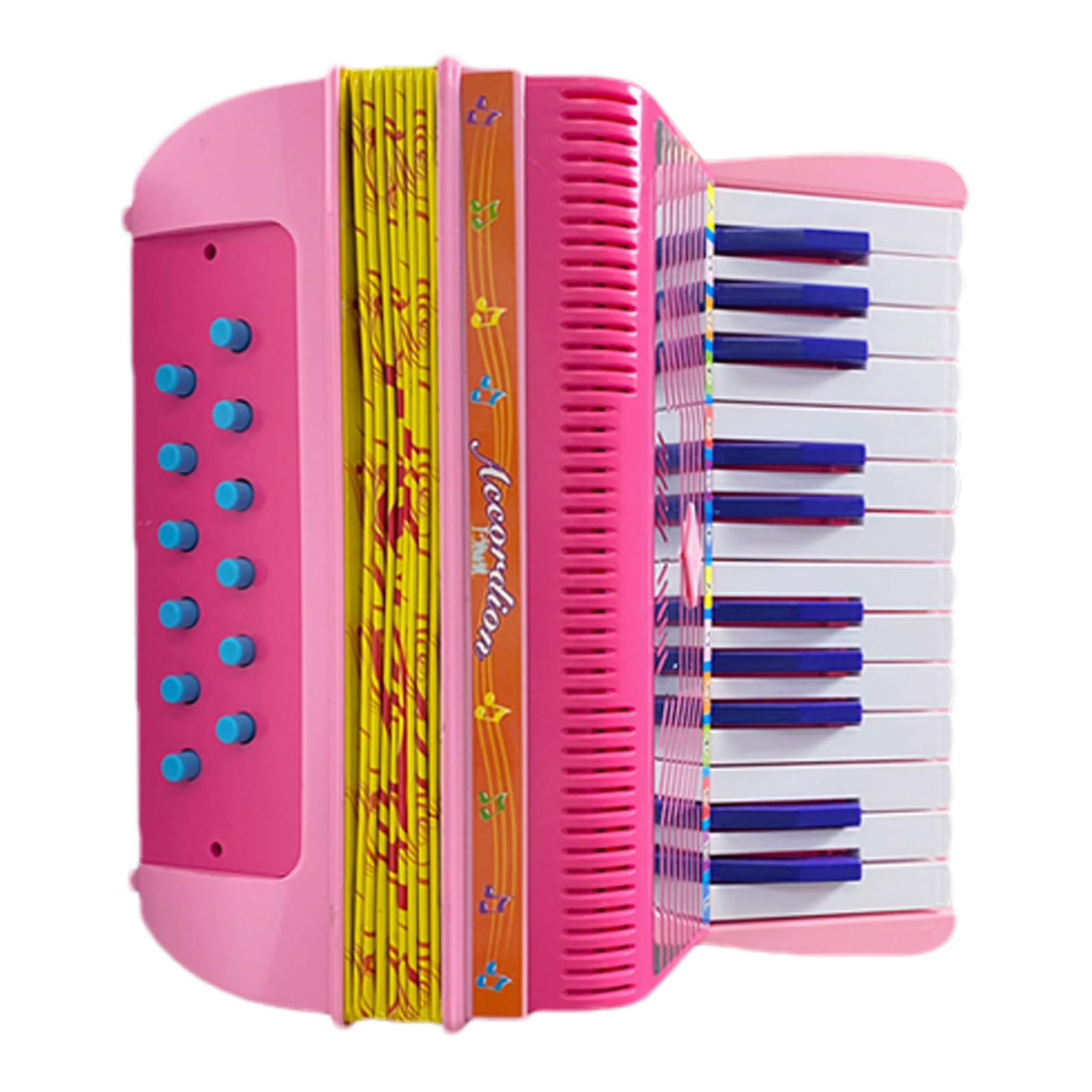 Strumenti Musicali Per La Fisarmonica Per Bambini, Piccola Giocattolo Di Fisarmonica 6bass 17keys Publica Pultion, Giocattolo Educativo Leggero Strumento Musicale Prescolare Per Principianti E