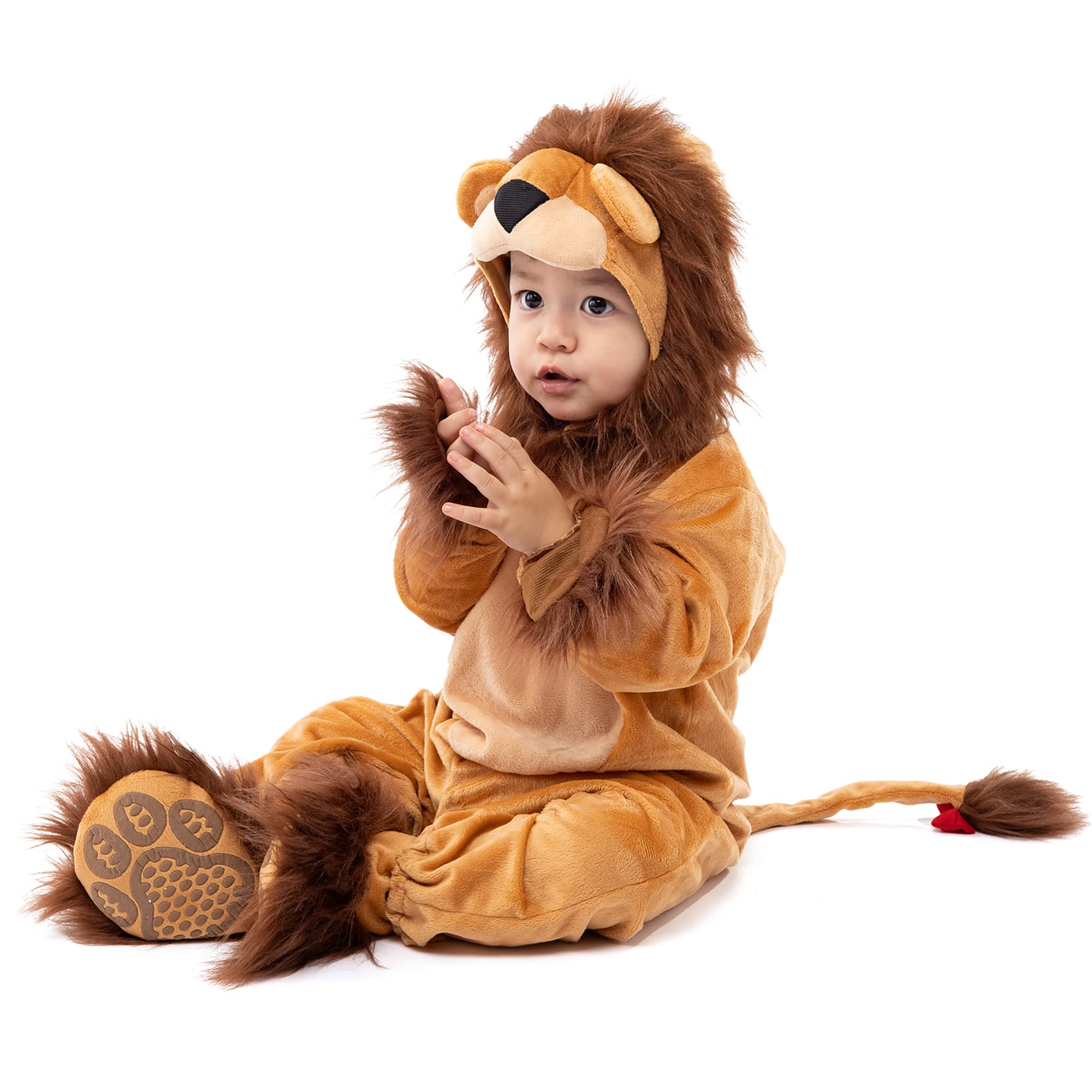 Photo 1 of Spooktacular Creations Halloween Baby Unisex Lion Costume Set, Deluxe Halloween Baby Costume Set for Dress Up 1218 (12-18months)