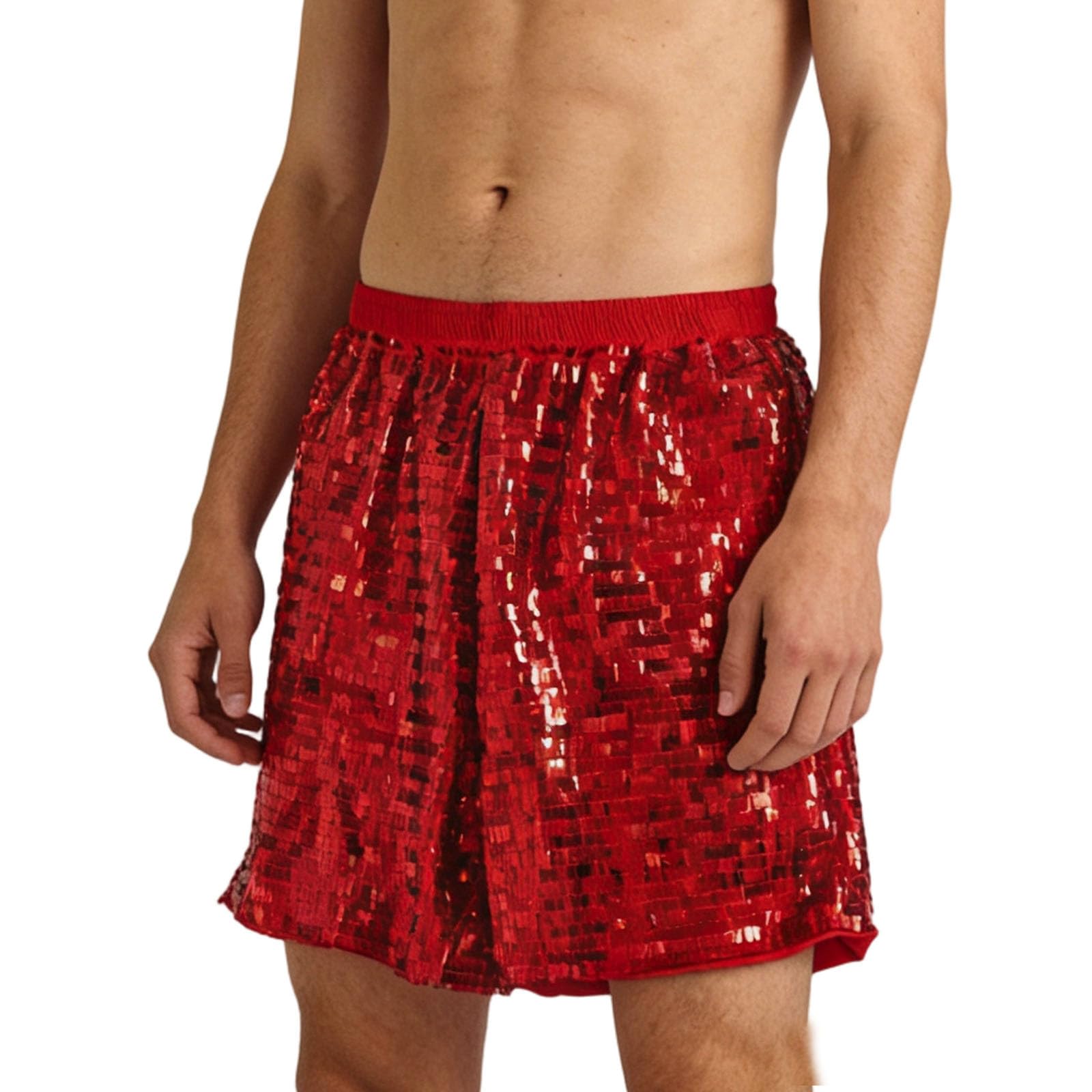 Generico Pantalones cortos de algodón deportivo para hombre Short Short de playa