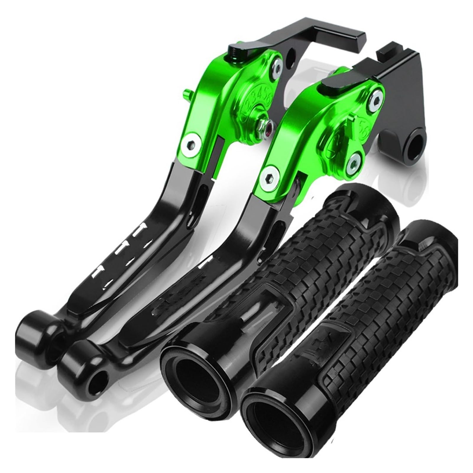 Ouvecr R Ouvec Motorbike Brake Levers Fo Kawasaki Fo Z750 2007-2012 Motorcycle Cnc Aluminum Brake Clutch Leve Handleba Handle Grips End(R)