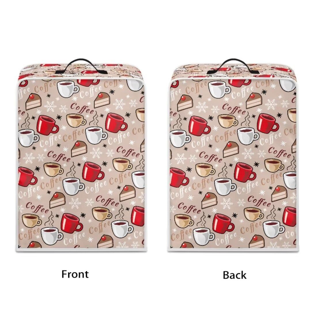 GOSTONG Hello Fall Abdeckung Für Kaffeemaschine – Staubschutz, Polyester, Wasserdicht, 2 Größen