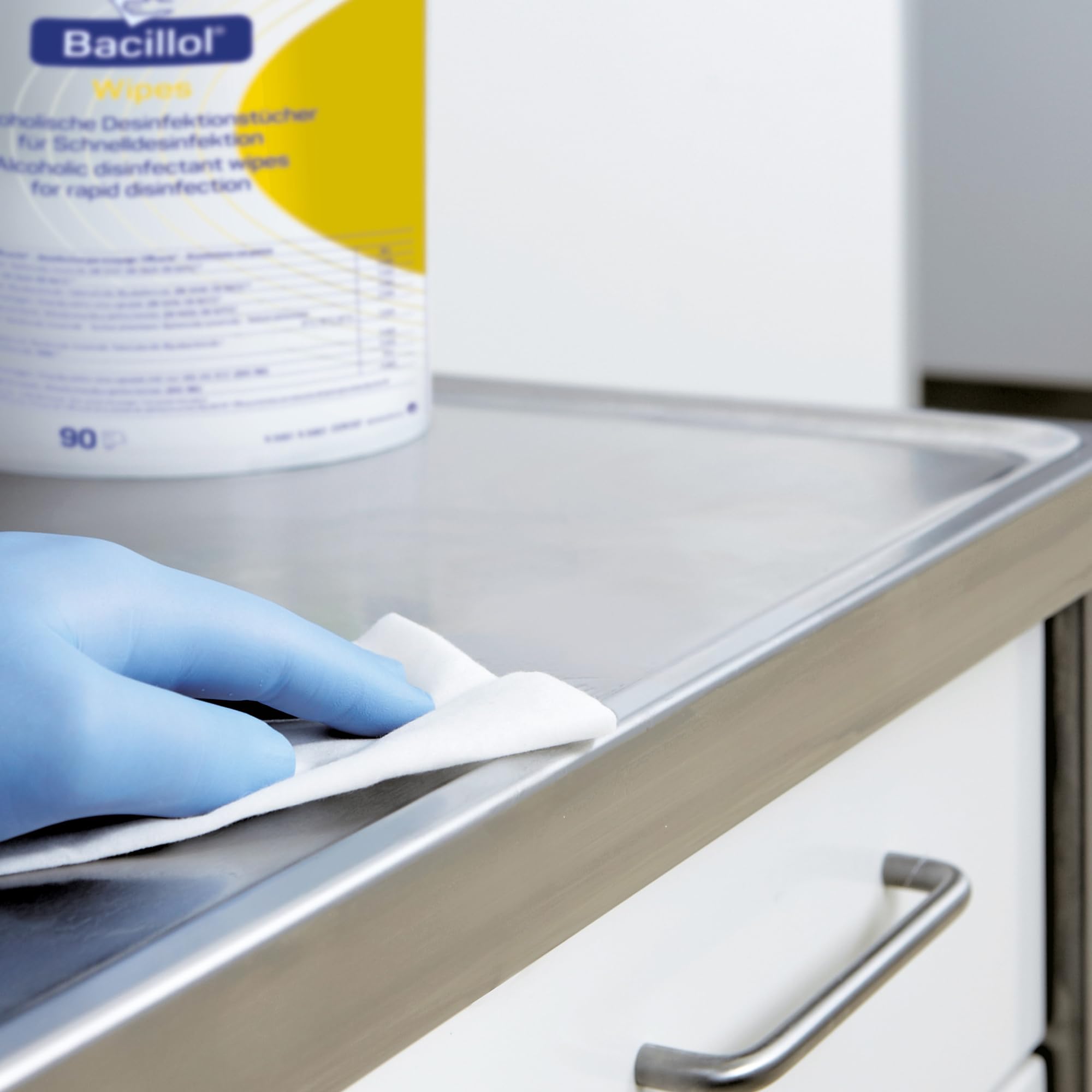 Bacillol Wipes, Standboden-beutel mit 90 Tüchern