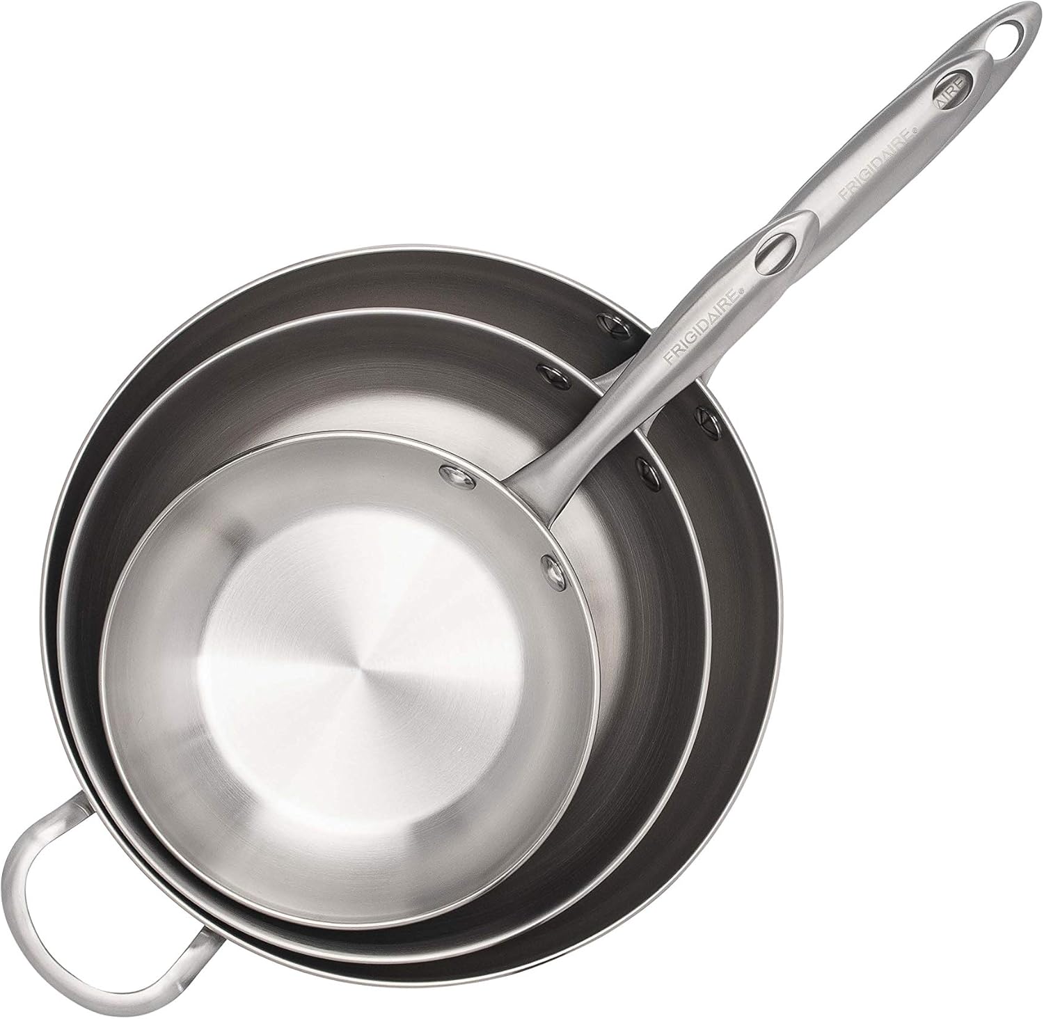 Exclusive Discount 60% Price Frigidaire 11FFSPAN15 Ready Cook Cookware, 3-piece, Stainless Steel, 3 Pieces 40% Off Discount Frigidaire 11FFSPAN15 Ready Cook Cookware, 3-piece, Stainless Steel, 3 Pieces