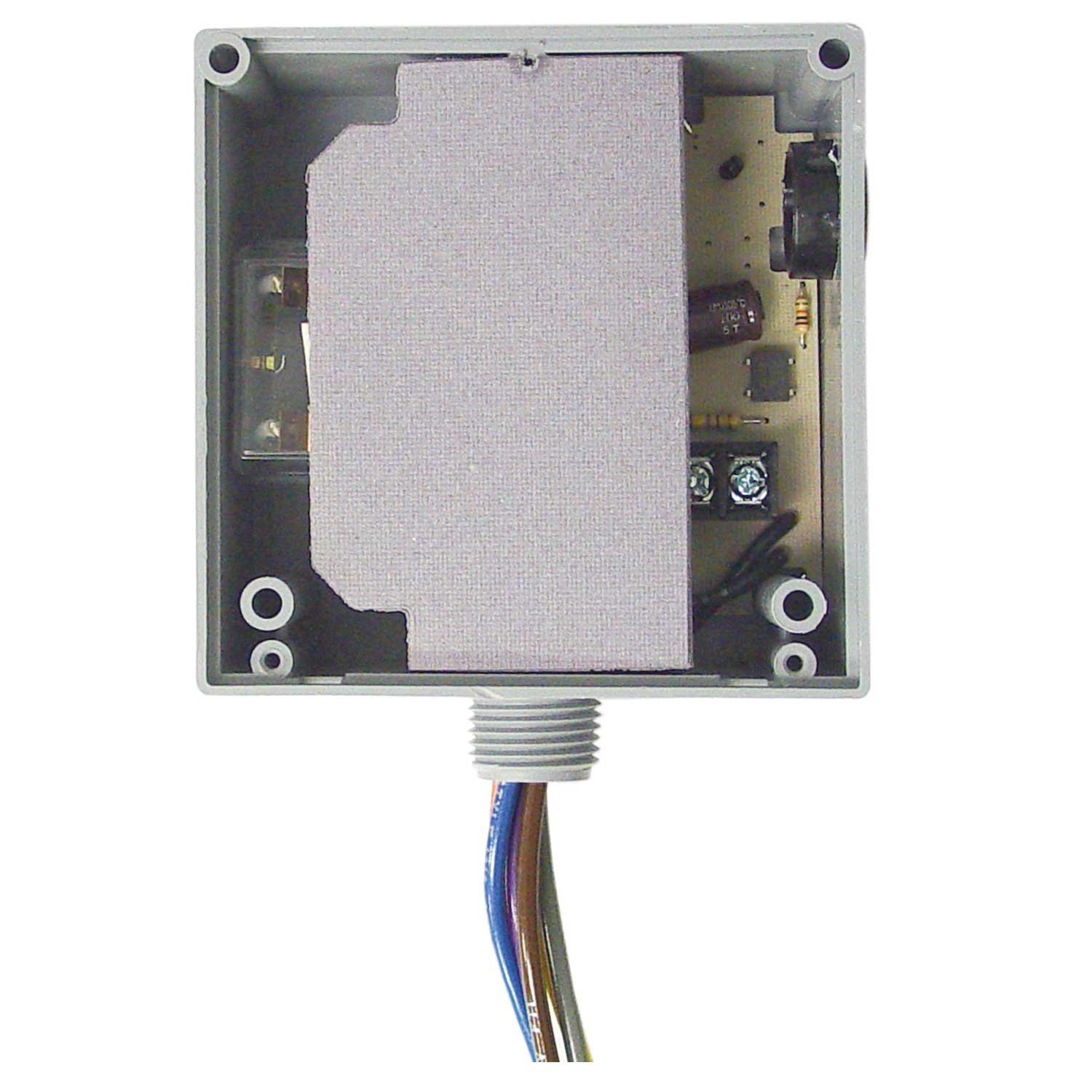 Functional Devices RIBT24P Power Relay, 20 Amp DPDT, 24 Vac/dc Coil, Hi/Lo Voltage Separation, NEMA 1 Housing