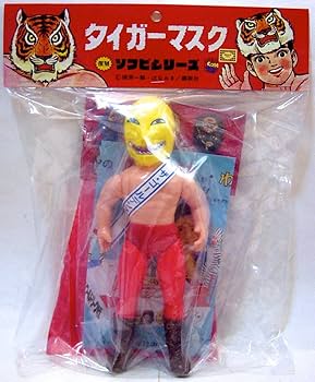 カ*ル様 メディコム・トイ 復刻ソフビシリーズ ジャイアント タイガーマスク 初 美品 メディコム・トイ×中嶋製作所 ジャイアント タイガーマスク