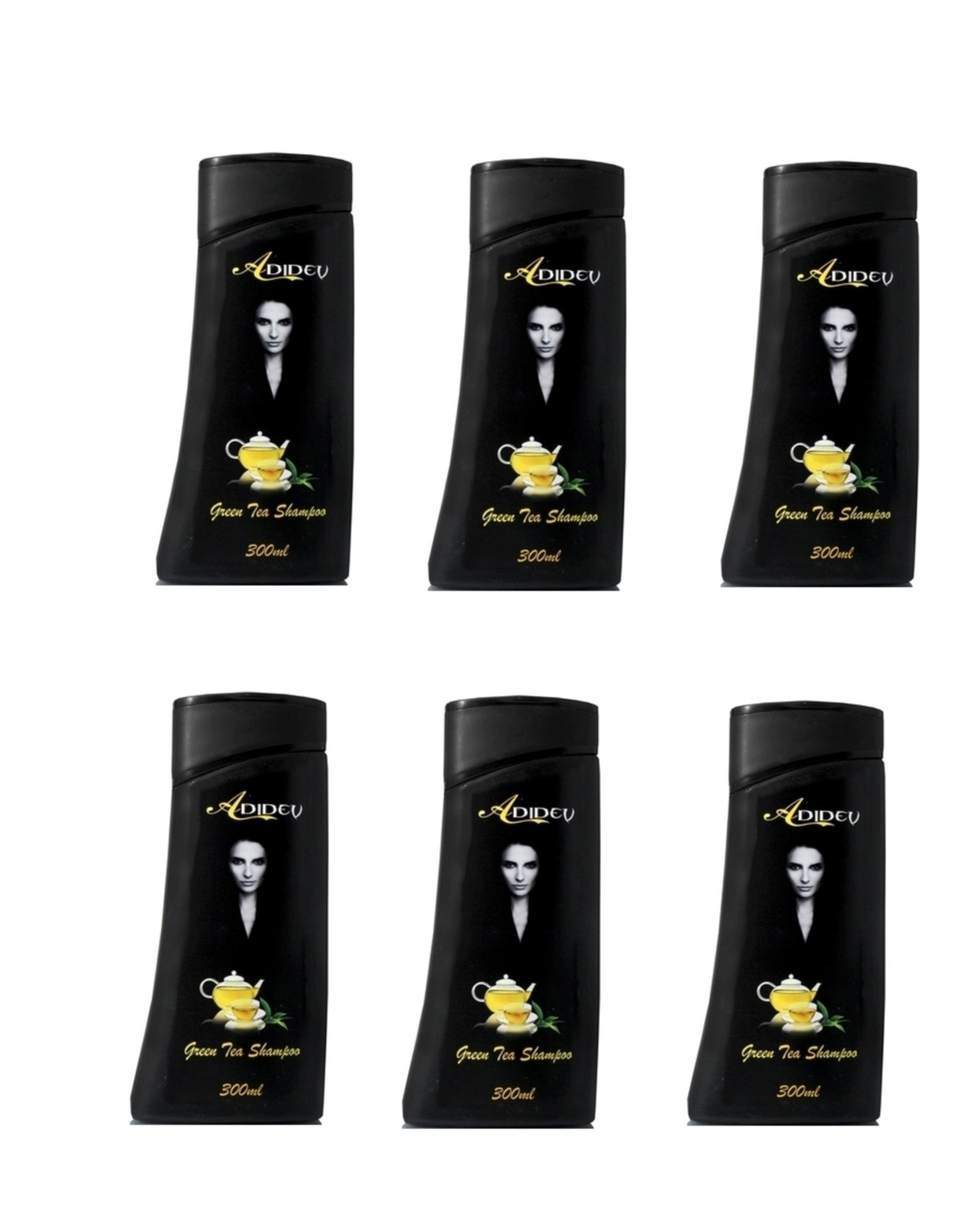 Adidev Herbals Sun SPF Protector Green Tea Shampoo Combo Pack (set of 6) 1800ml