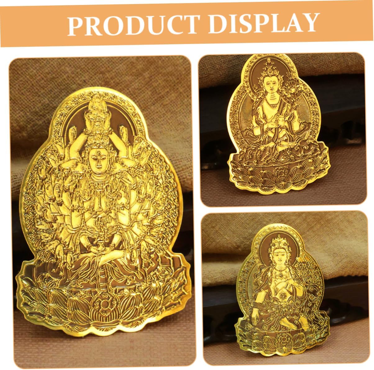 ORFOFE 5pcs Zodiac Blessing Stickers for Phone Chic Amulet Stickers for Year Chinese Decorative Lightweight Skin-Safe Design