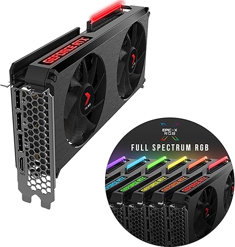 Miniatura 2 de GIGABYTE PNY GeForce RTX 3060 Ti 8GB XLR8 Gaming Revel Epic-X RGB Dual Fan Tarjeta gráfica LHR