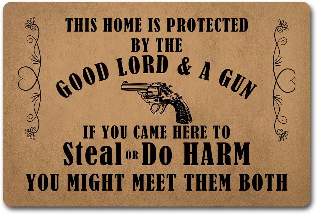 Funny Doormats Decorative Area Rugs for Front Porch