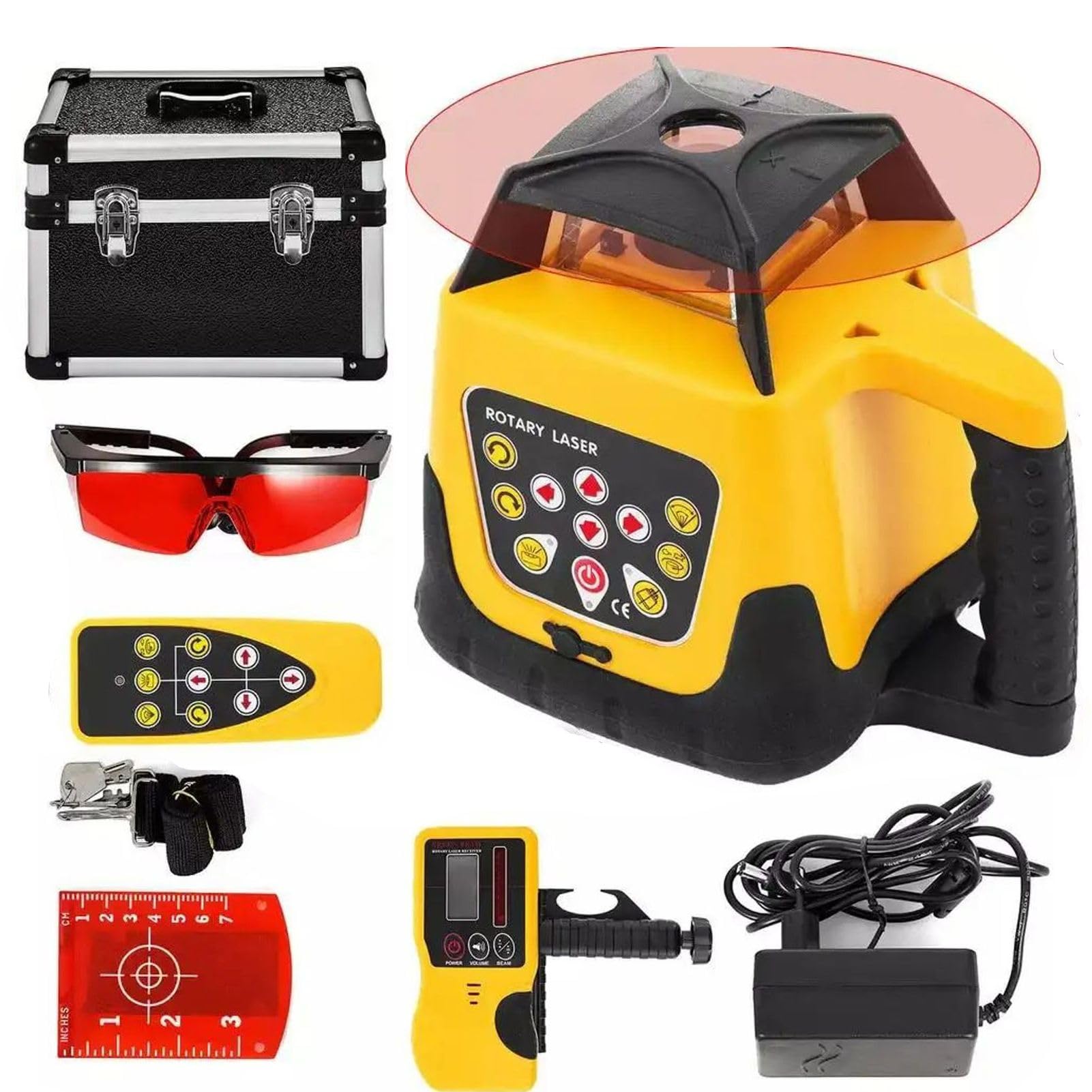 Niveles Láser Rotativos, Kits De Sistema, Líneas De Cruce Horizontal Vertical Autonivelante, Kits De Nivel De Líquido, Para Construcción