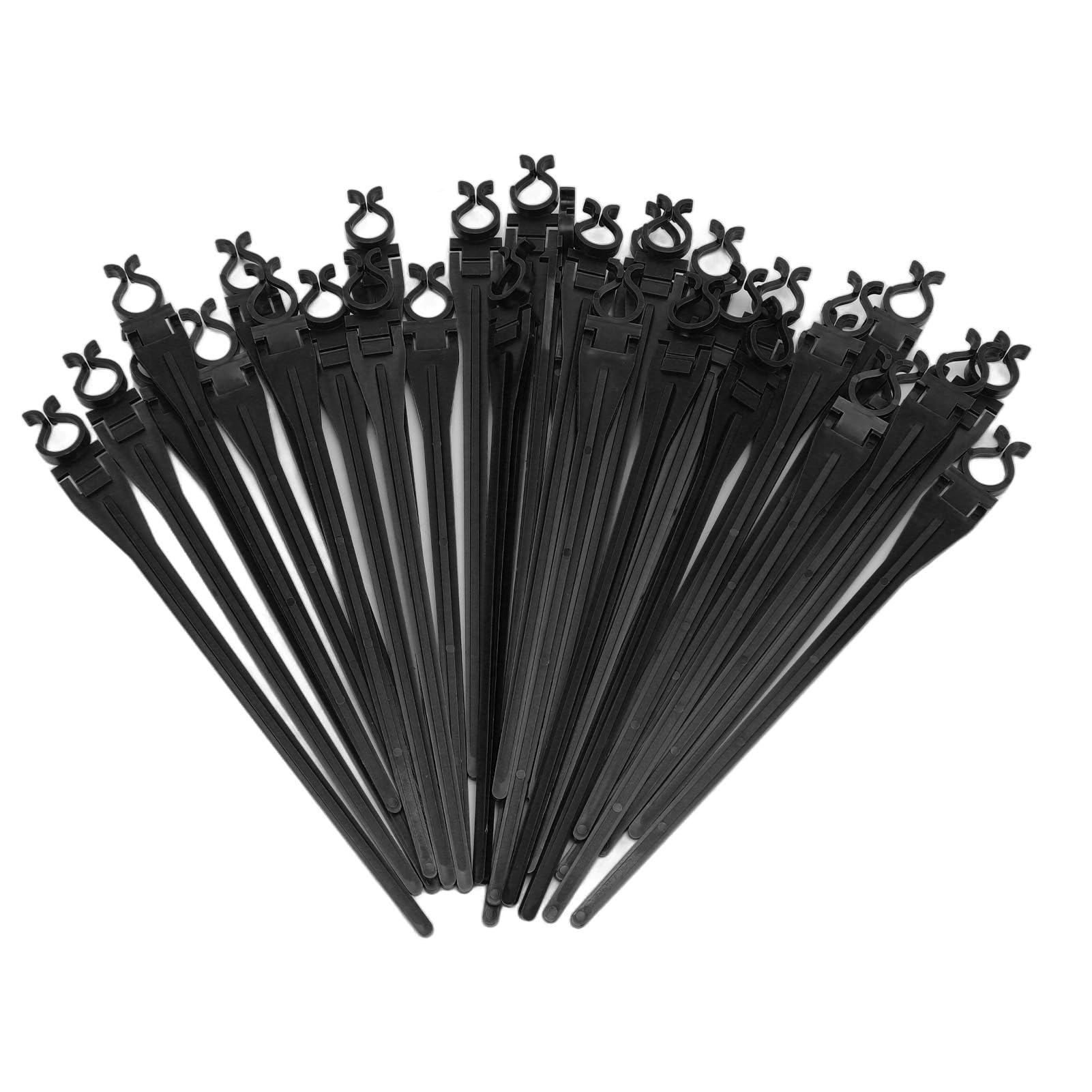 Piquets pour éclairage d'allée de Noël pour baliser un sentier de jardin