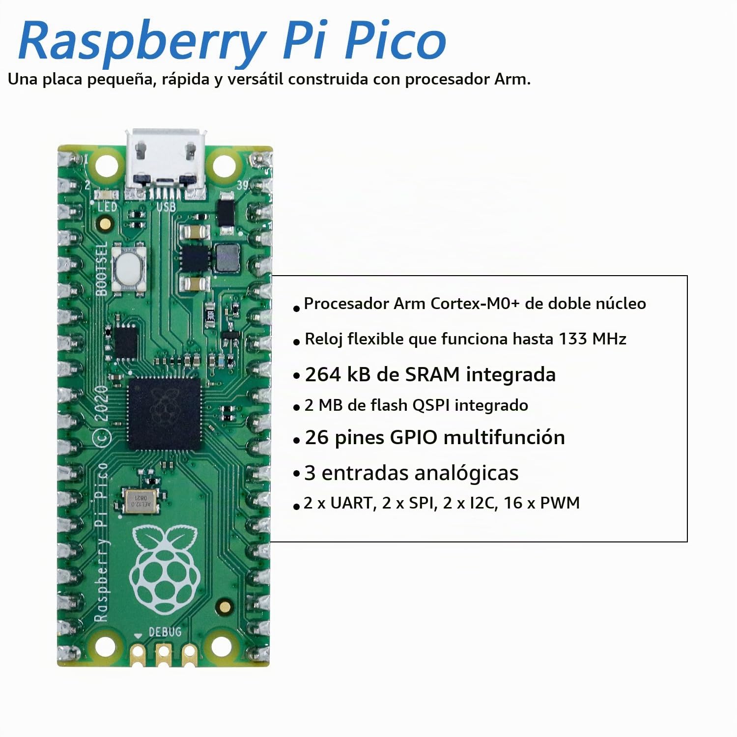 Freenove Bipedal Robot Kit for Raspberry Pi Pico (Included) (Compatible with Arduino IDE), LED Matrix Expressions, Obstacle Avoidance, Colorful Lights, Buzzer, Speaker, App