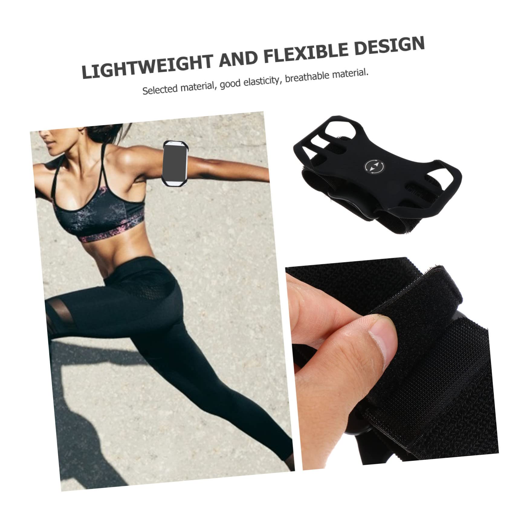Uonlytech 3sets Bracciale e Rimovibile Per Telefono Smartphone Accessorio Per Allenamenti e Attività Outdoor