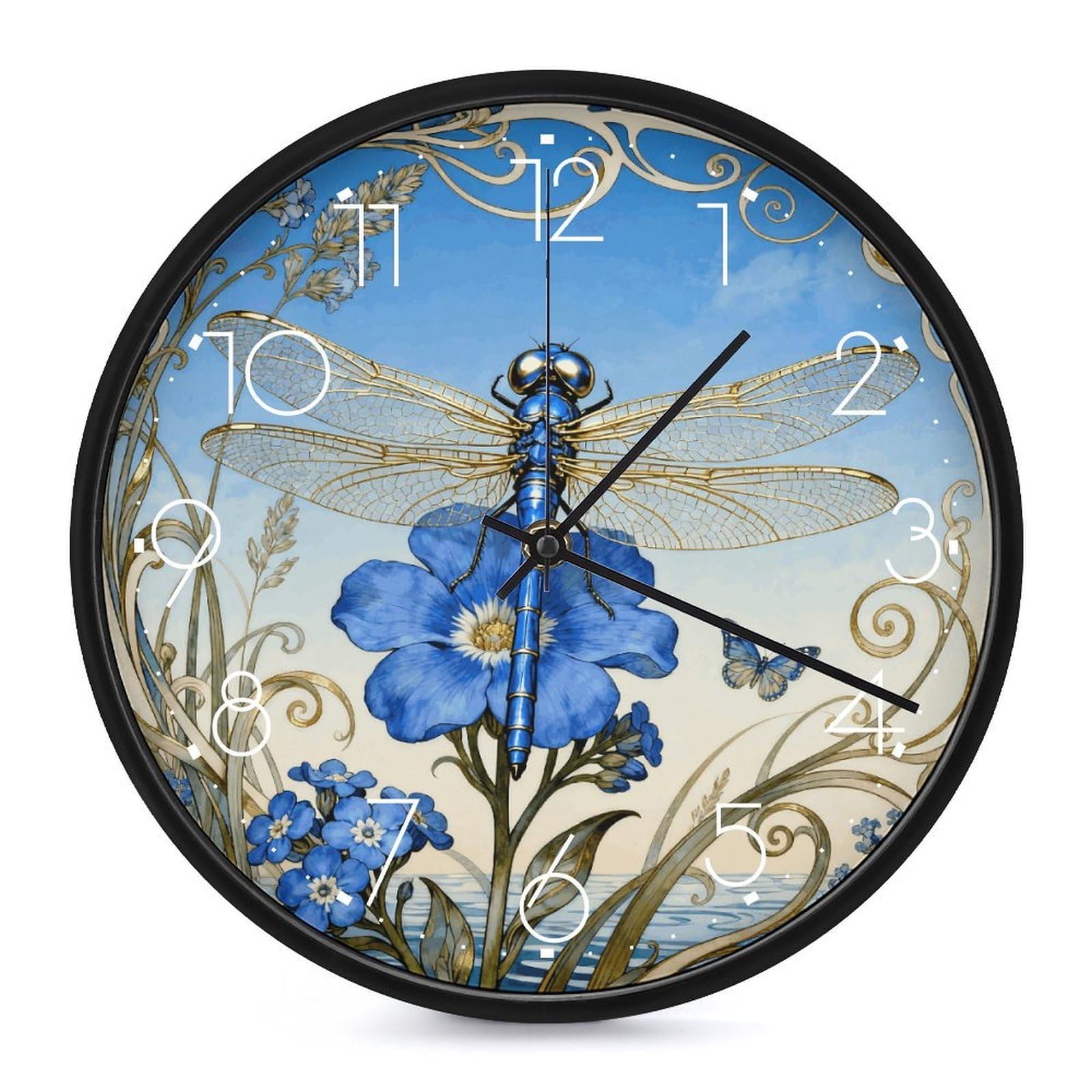 Horloge murale moderne avec chiffres faciles à lire pour simplifier la vie quotidienne