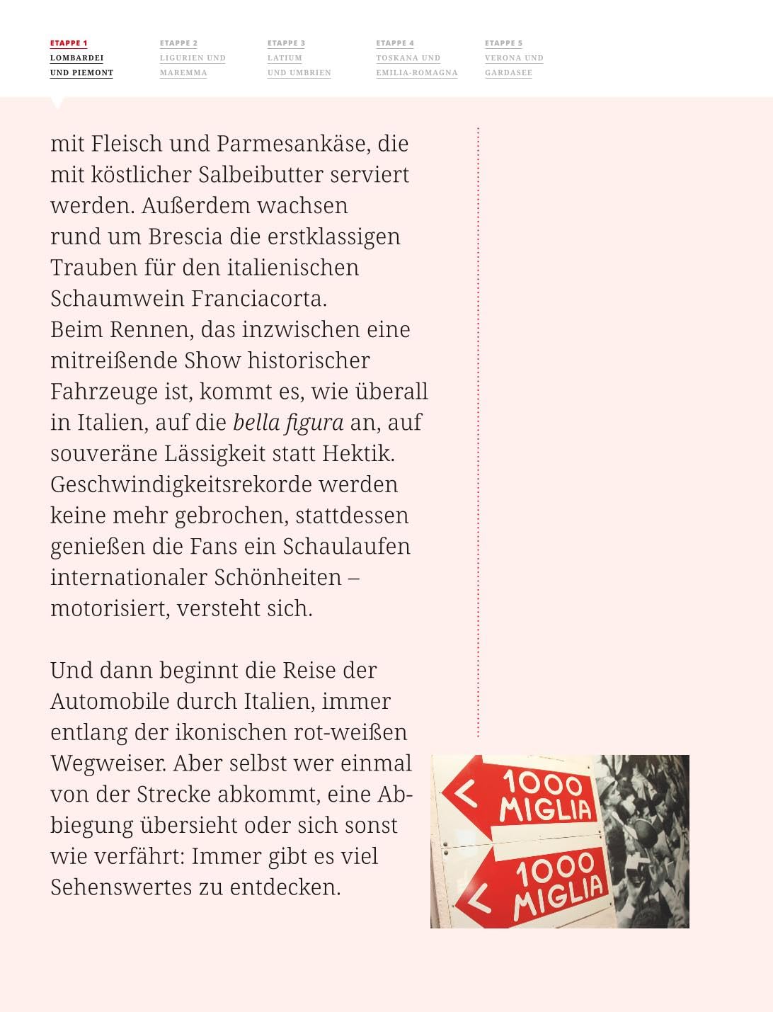 Amore & Motore: Auf den Spuren der legendären Mille Miglia. Ein Roadtrip durch Italien.
