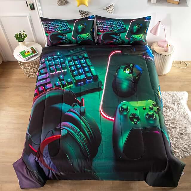 Gamer Comforter Sets for Teens