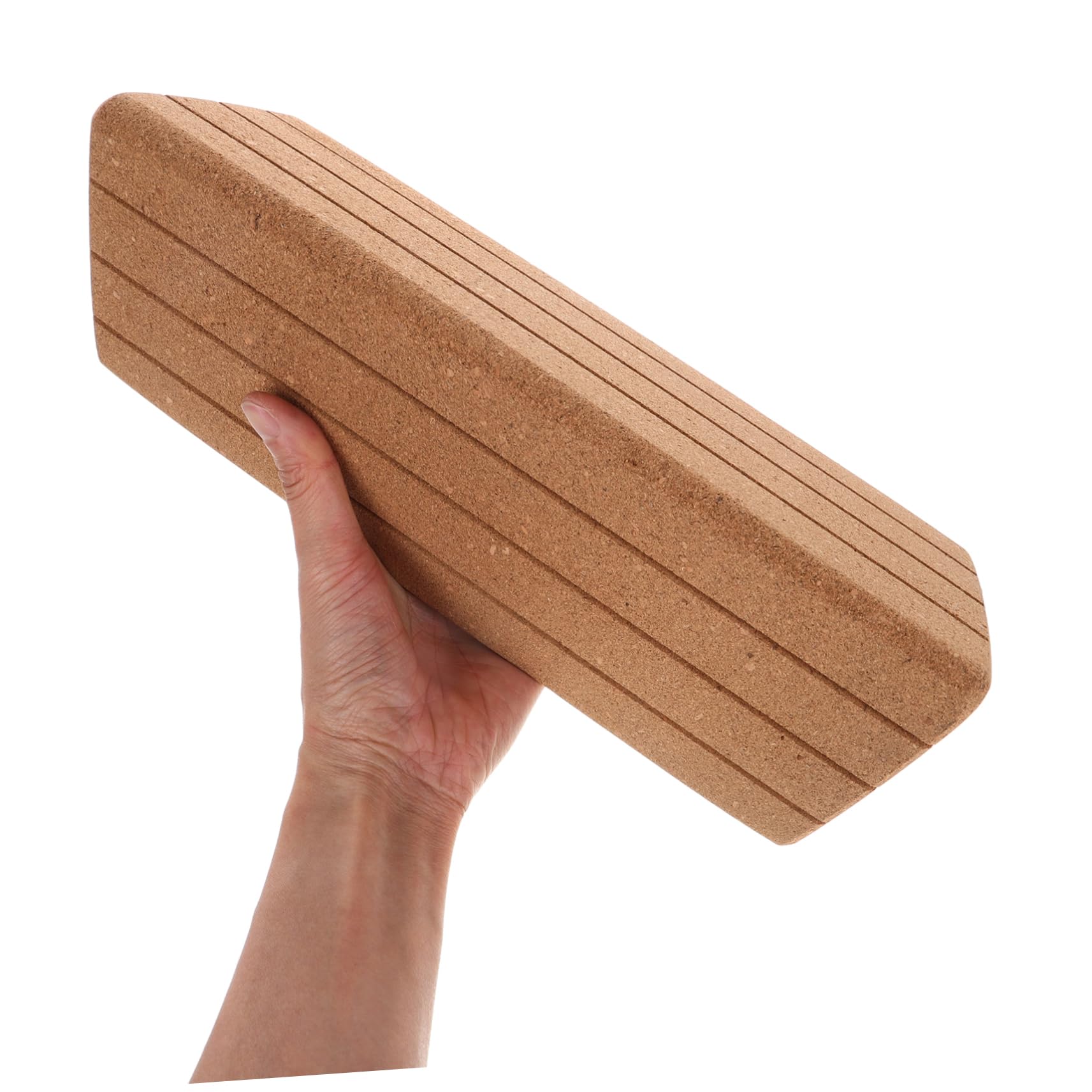 Hemobllo Bloques De Yoga De Corcho Para y Ejercicio Bloques De Triangulares Adultos Soporte Prácticas De Yoga y