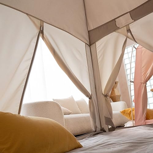 Miniatura 6 de Tienda de campaña para interiores, tienda de campaña de privacidad en la cama, tienda de campaña cálida para uso en interiores, tienda de campaña