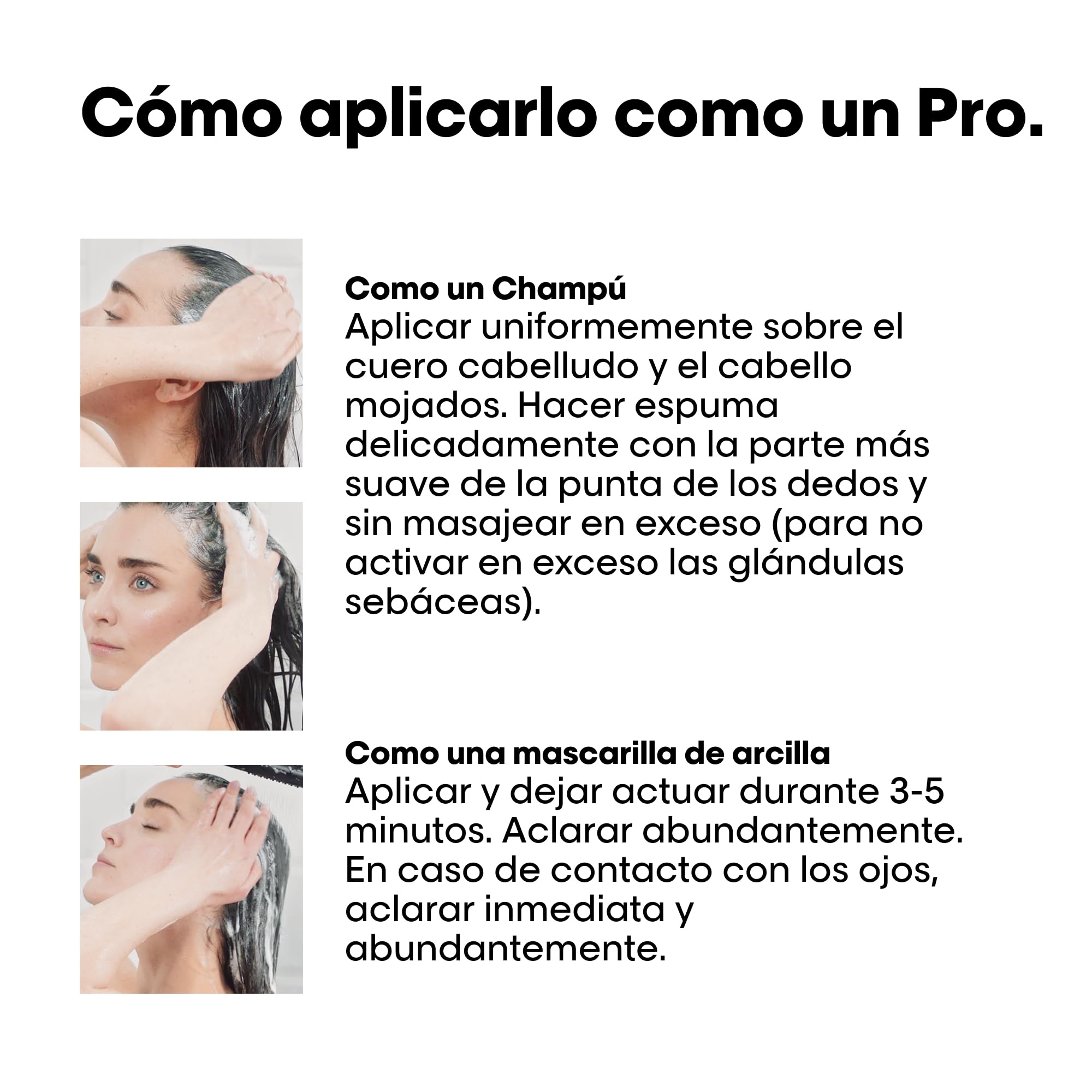 L’Oréal Professionnel, Champú Pelo Graso y Arcilla, con Activos Dermatológicos, Champú Antigrasa, Diseñador para Pelo Graso y Fino, Scalp Advanced, 250 ml