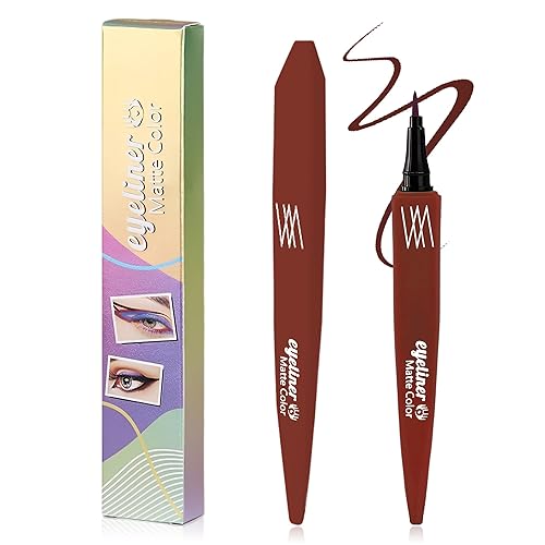 Miniatura 10 de Delineador de ojos líquido azul cielo, delineador de ojos Waterline impermeable a prueba de manchas, delineadores de ojos de alta pigmentación de