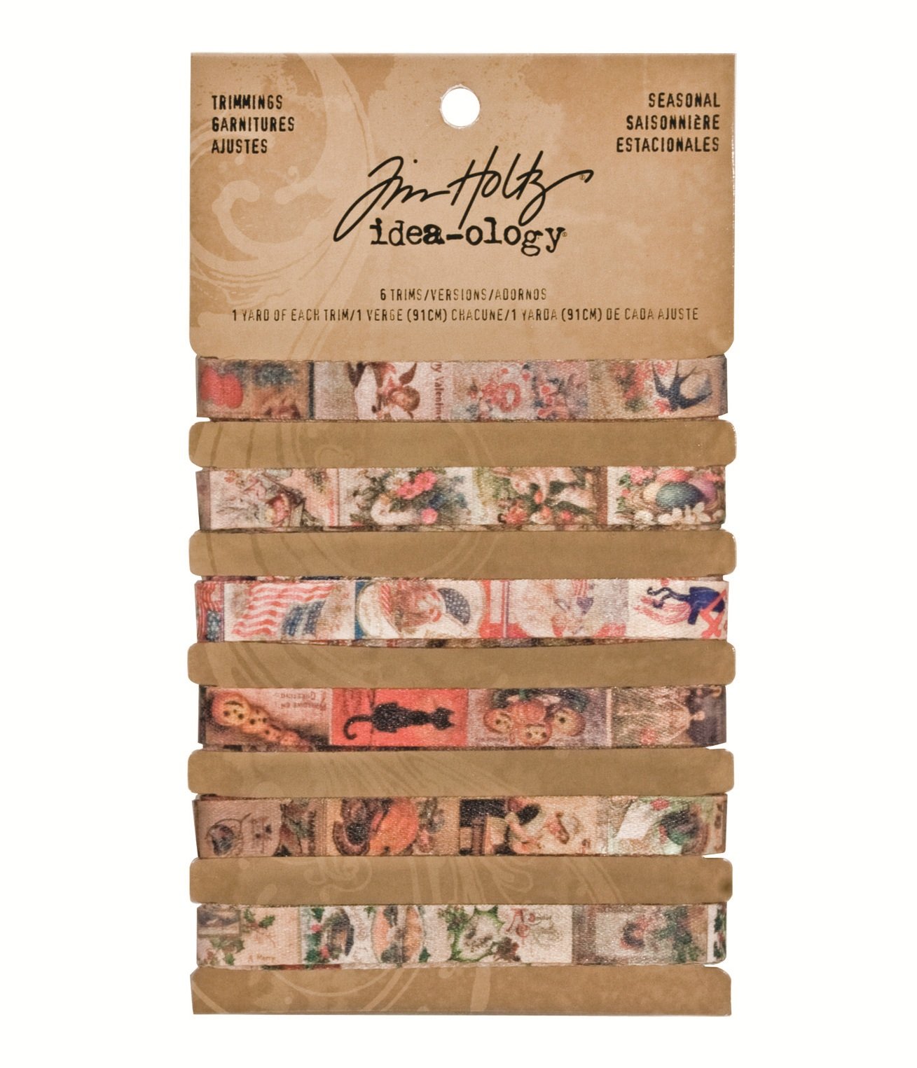Tim Holtz Idea-ology Seasonal Garnitures Embellissements