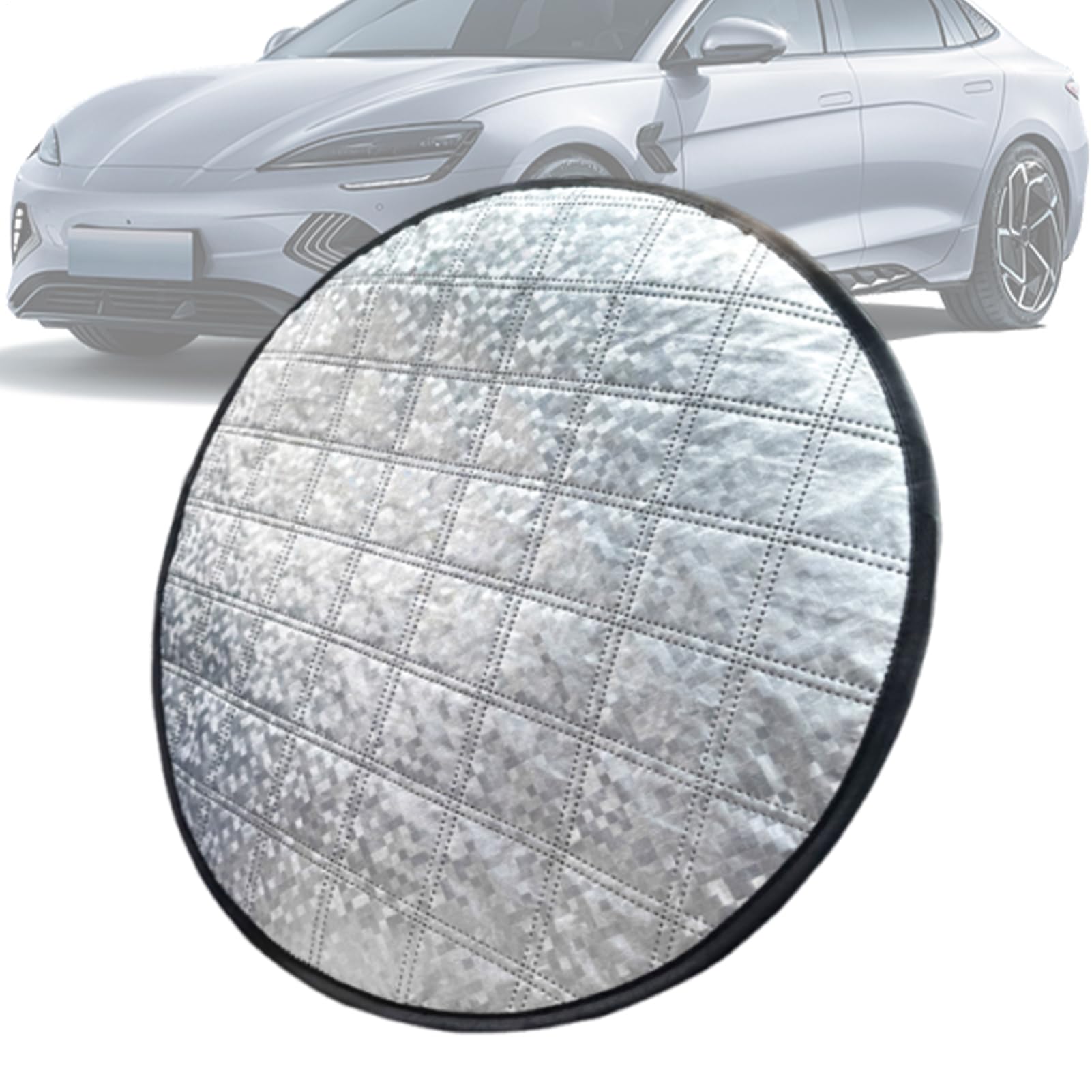 Capa de Volante com Proteção Solar para Carro Escudo De Sombra À Prova De | Cobertura De