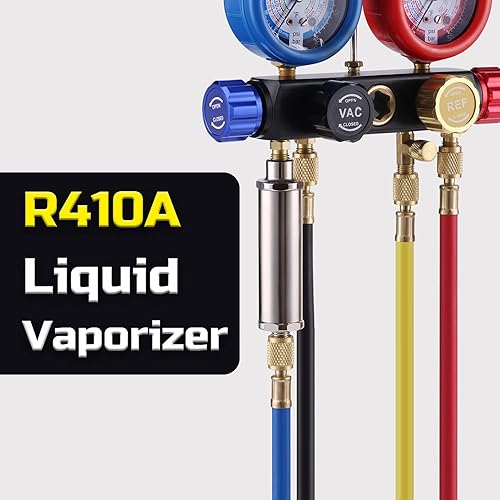 Miniatura 2 de Lichamp Vaporizador líquido para HVAC R410A Refrigerante Vapor Carga Líquido Cargador lateral bajo con accesorios de 14 pulgadas