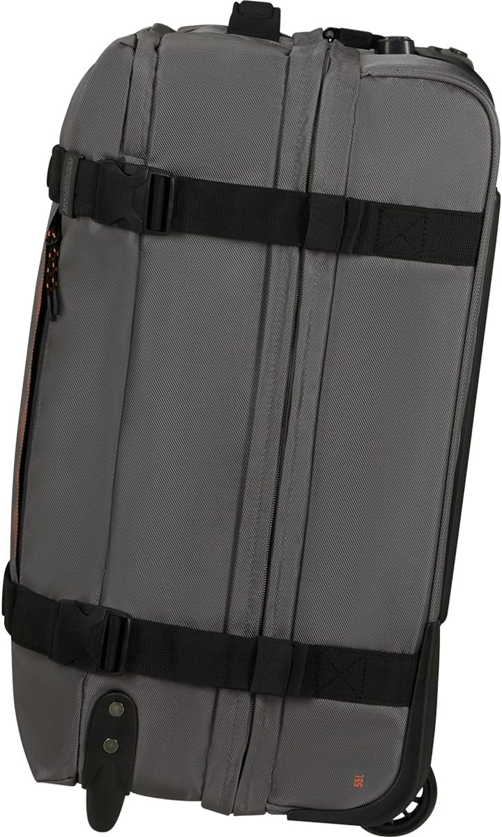 American Tourister Urban Track 2 Wheel Travel Bag, Grey (dark grey), S (55 cm - 55 L), Duffel bag with 2 wheels