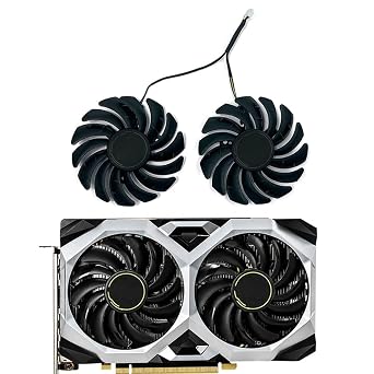 87mm PLD09210S12HH 1660 Super GPU Fan MSI GeForce GTX 1660 Super 1660Ti RTX 2060 Ventus XS OC Cooling Graphics Card Fan