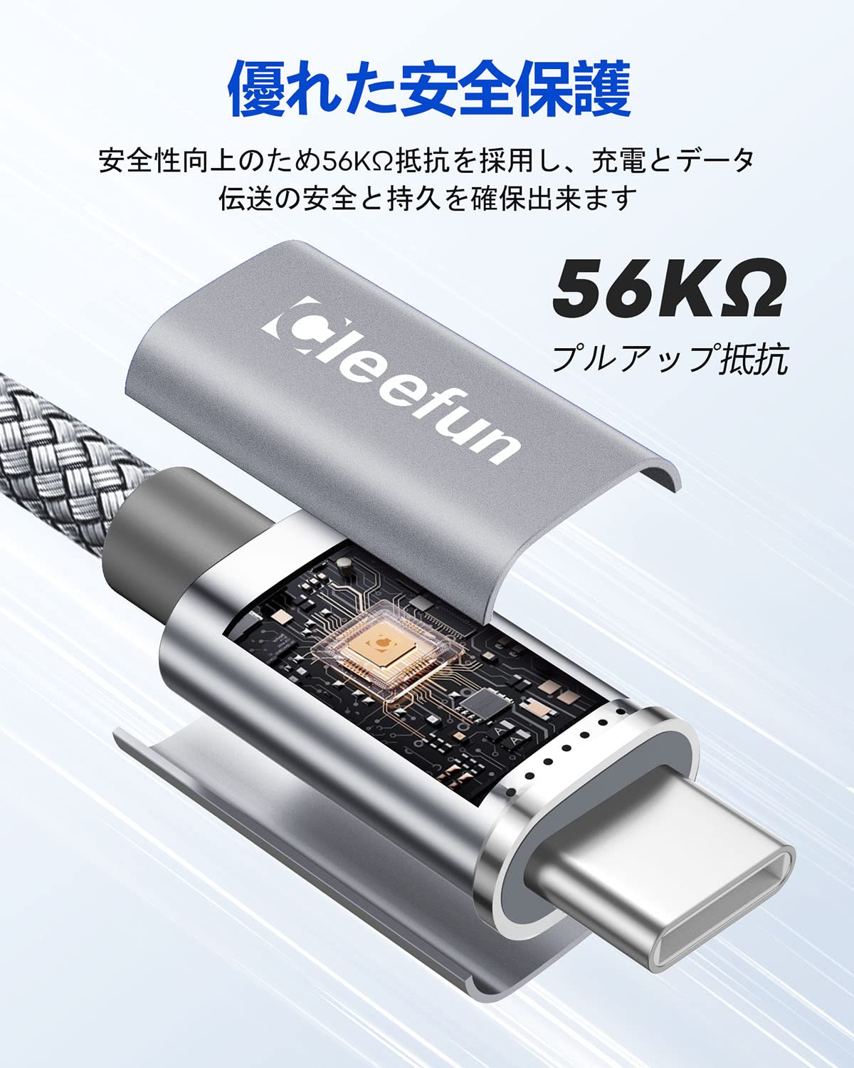 Amazon.co.jp: USB Type C ケーブル【1m 3本】CLEEFUN USB-A to