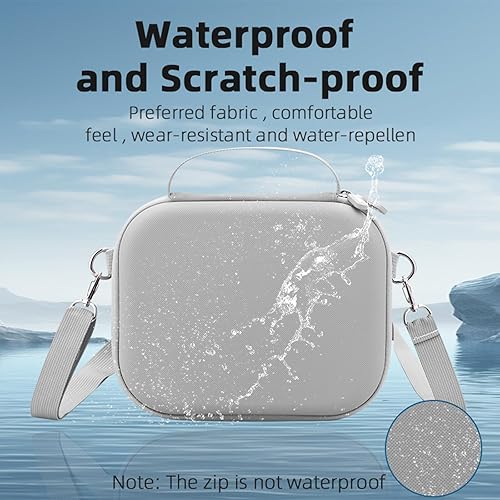 Miniatura 5 de Funda impermeable antigolpes para cámara, bolsa cruzada portátil dura compatible con DJI OSMO POCKET 3, 3 piezas LCD y 3 piezas de protector de