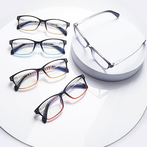 Miniatura 6 de CLASAGA Reading Glasses for Women, Pattern Print Blue Light Blocking Stylish Ladies Computer Readers Eyeglasses