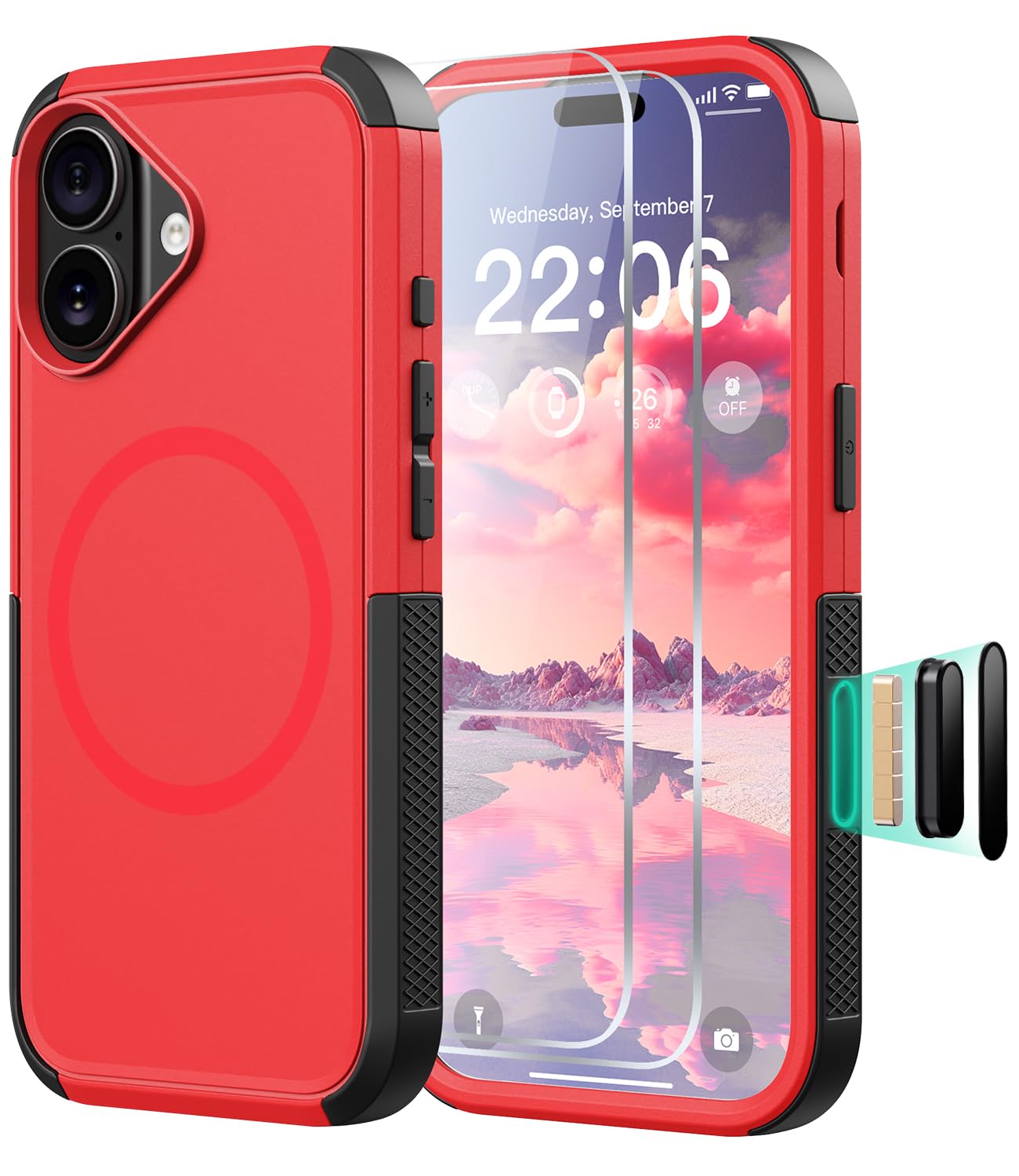 Rady iPhoneケース Amazon.com: Diverbox Magnetic for iPhone 17 Case-(Compatible with