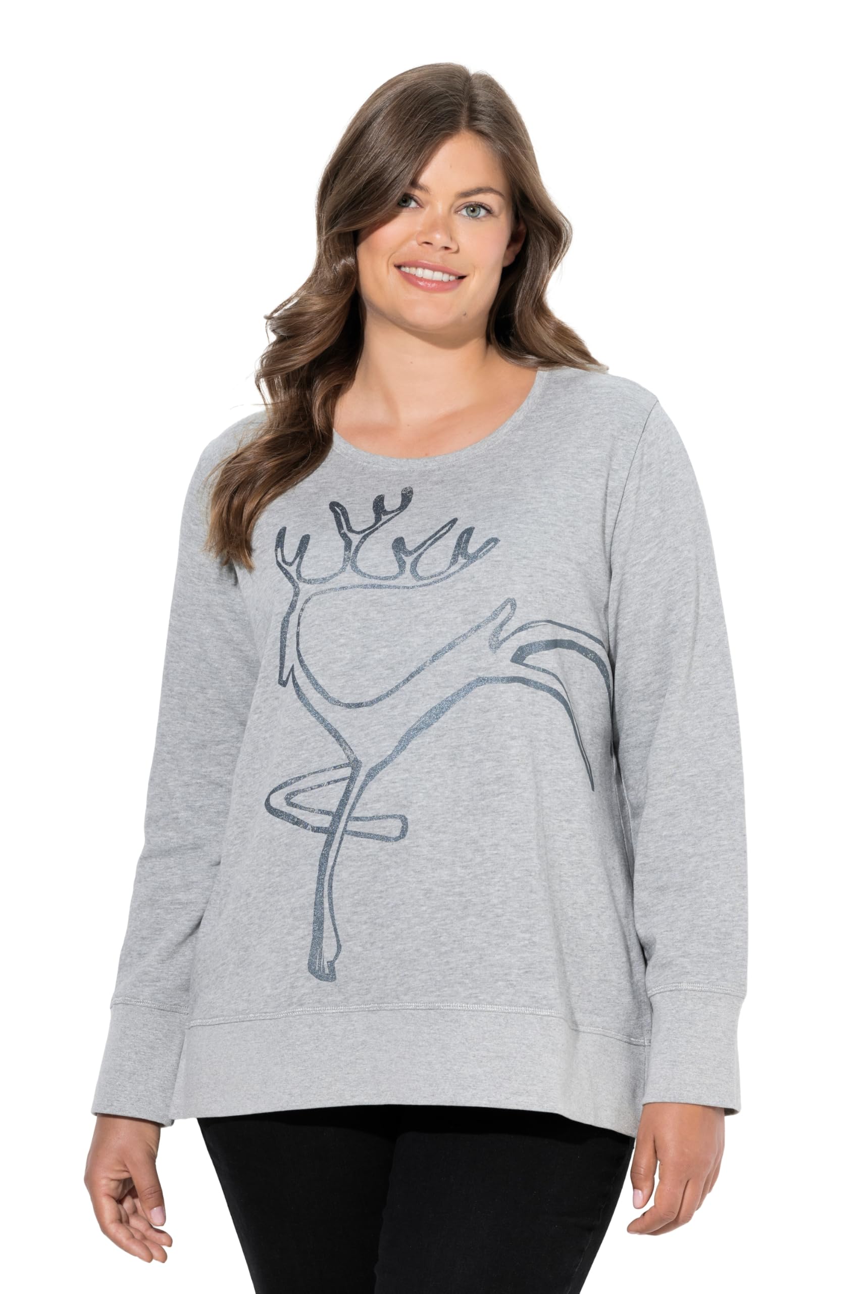Laurasøn Sweatshirt, Langarm, Rundhalsausschnitt 843472