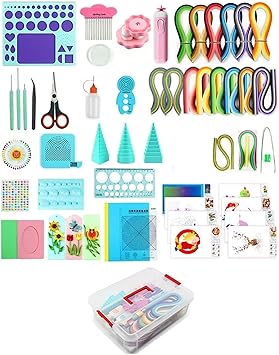 Set Carta Per Quilling - 120 Strisce Colorate 52x5 Mm Per Lavoretti Fai Da Te - Creatività E Decorazione - Foto 4