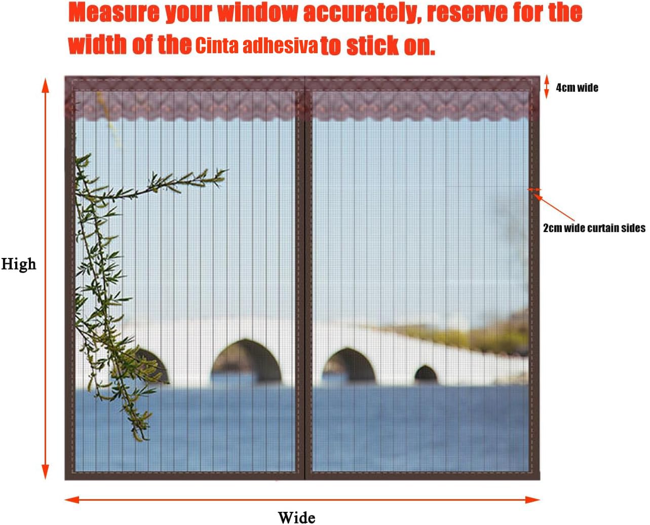 Amazon.com: EEYZD Customize Window Mosquito Screen Magnetic for