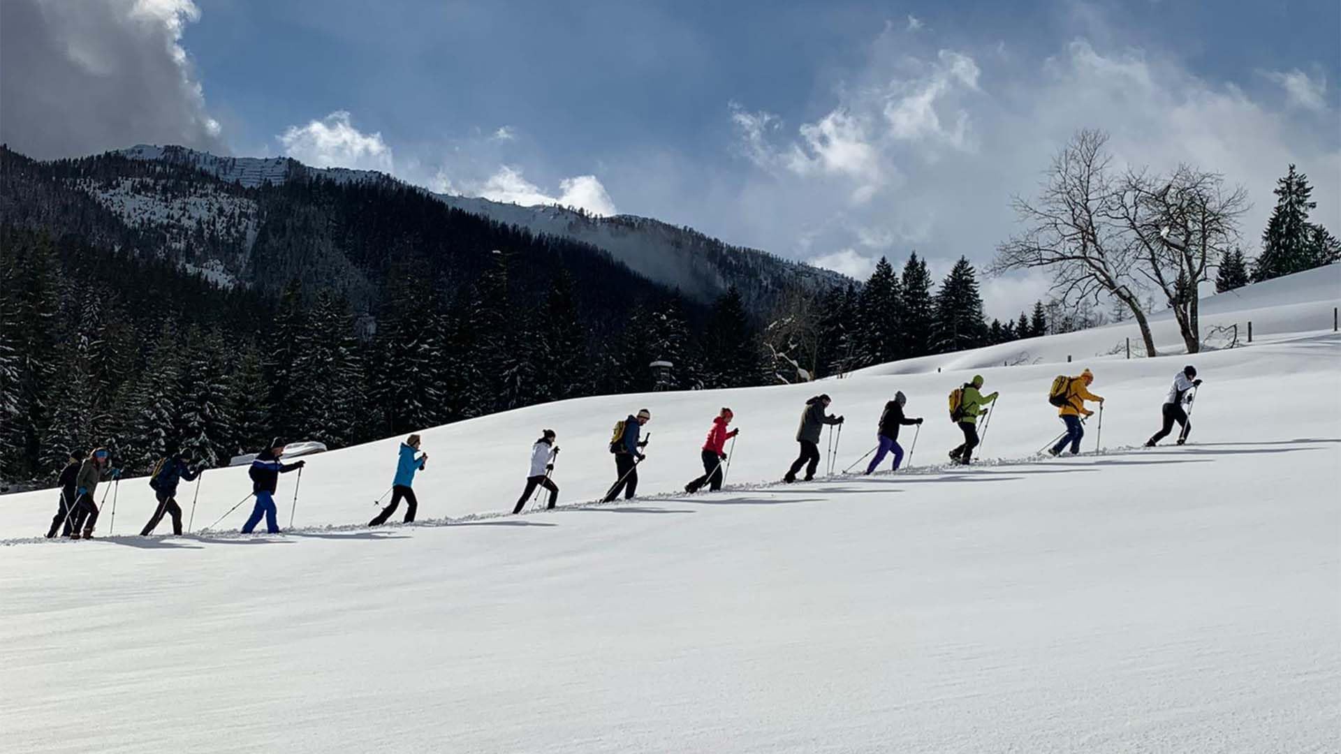 JOCHEN SCHWEIZER Geschenkgutschein: Schneeschuh Wanderung Schladming