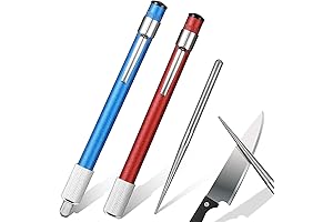 Premium Diamond Retractable Pocket Knife Sharpening Stone: Your Culinary Ally for Pristine Blades