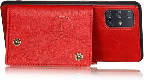 Miniatura 3 de Funda compatible con Xiaomi Poco F3 GT, compatible con Xiaomi Redmi K40 Gaming M2012K10C MZB09C6IN Funda de piel sintética para teléfono, color rojo