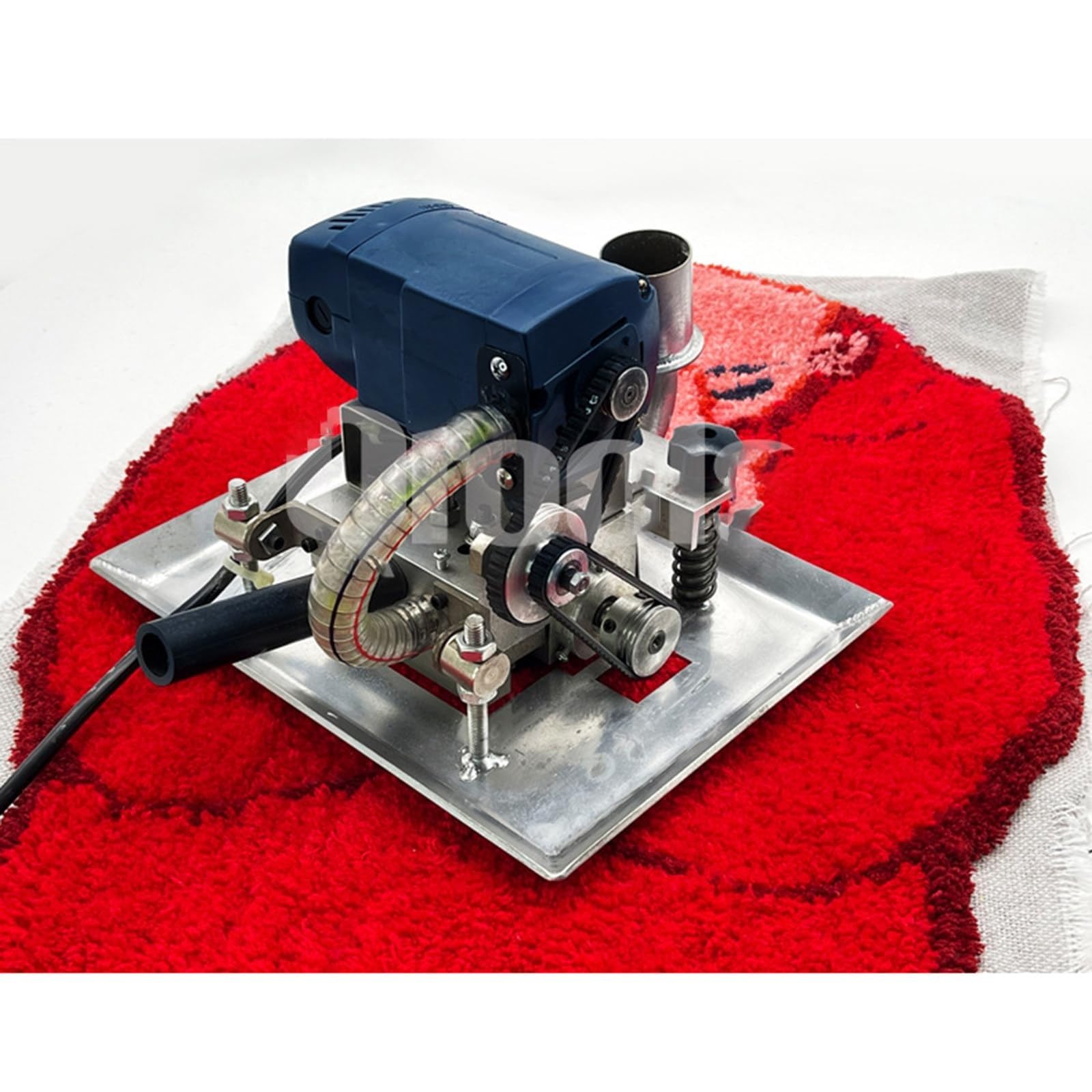 Máquina de corte plano de alfombras, máquina de corte plano de alfombras de 15000 rpm for alfombras, obras de arte de mechones de alfombras de pila de corte y bucle