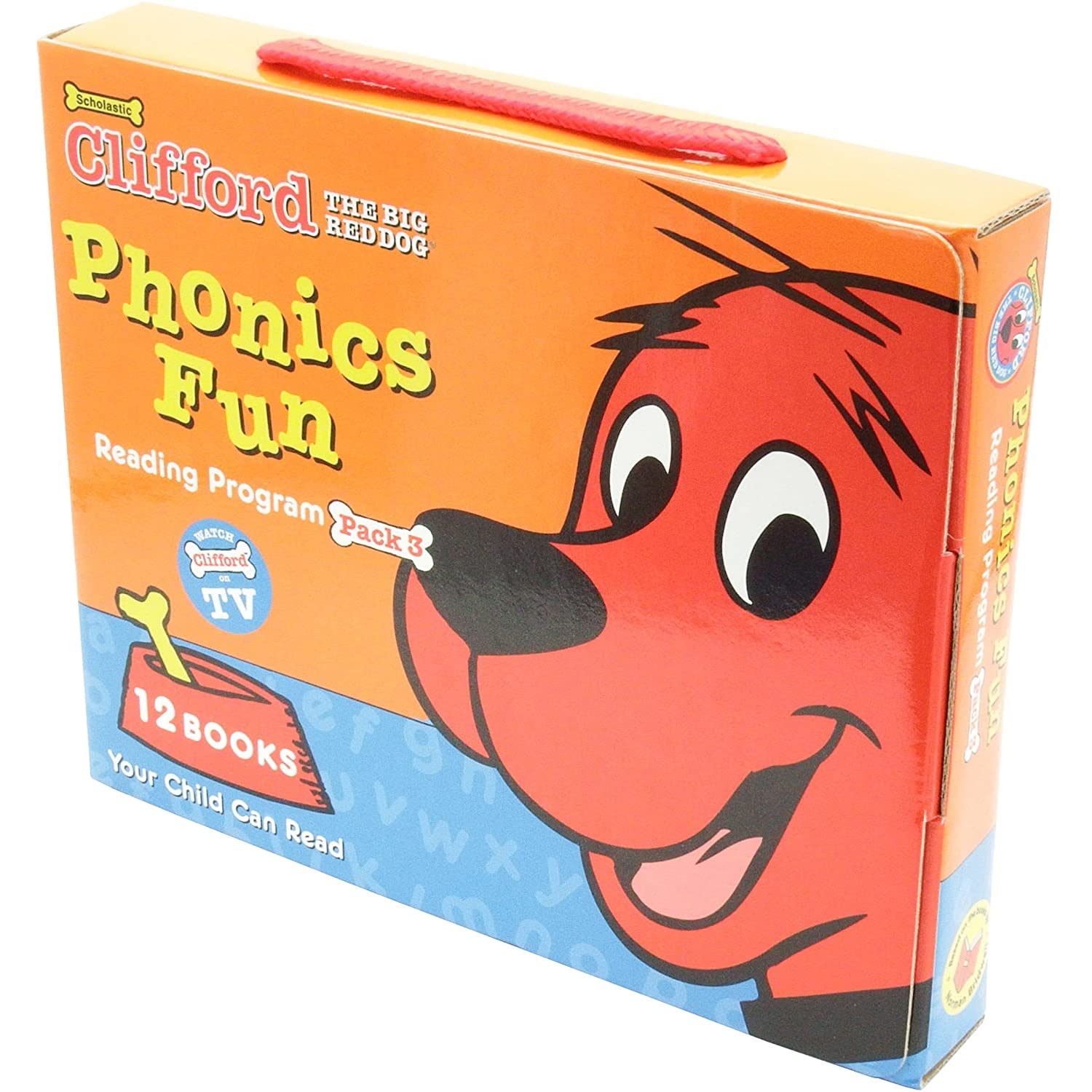 Amazon.co.jp: 英語 絵本 Clifford Phonics Fun 12冊 ボックスセット 3