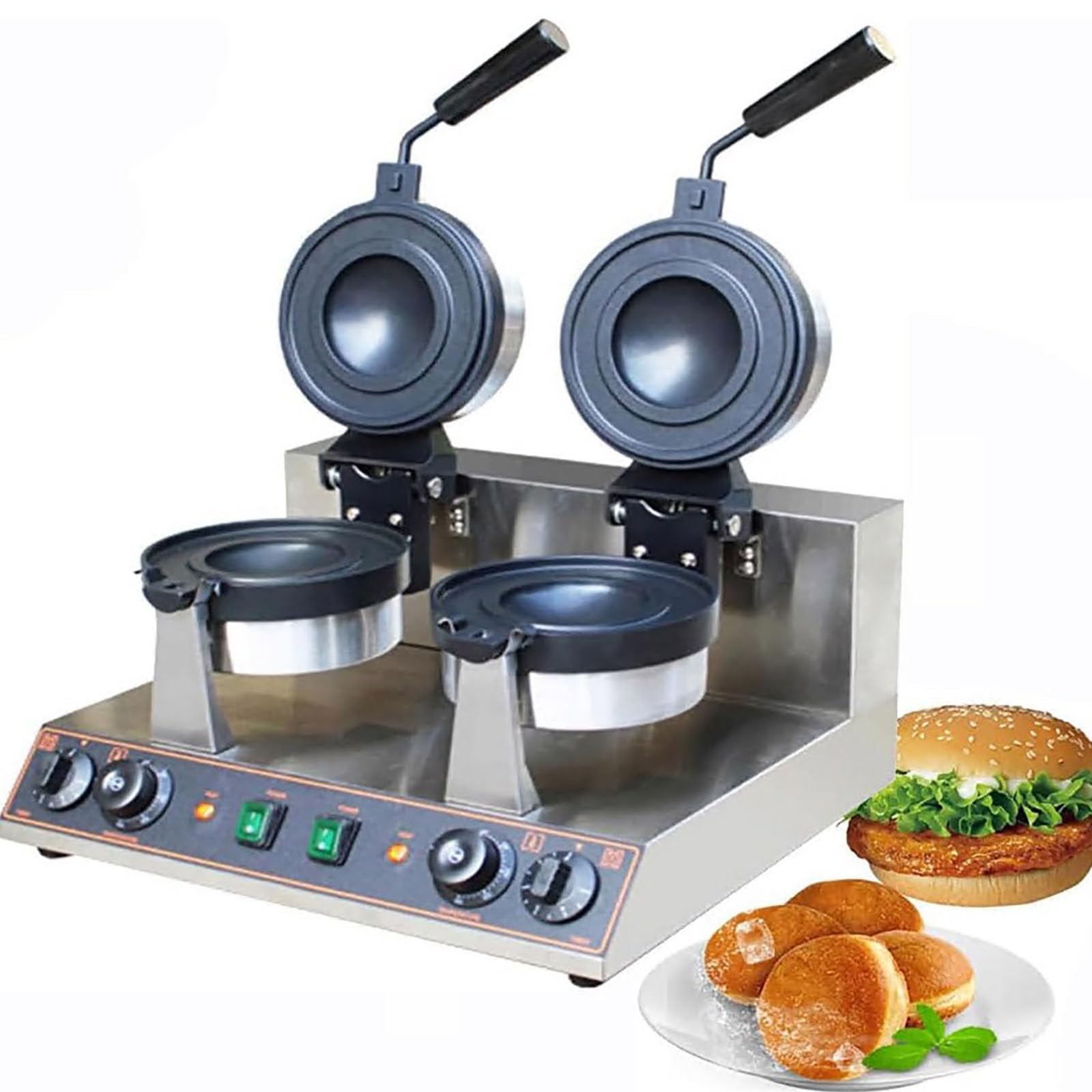 Machine à hamburger électrique pour repas conviviaux en famille