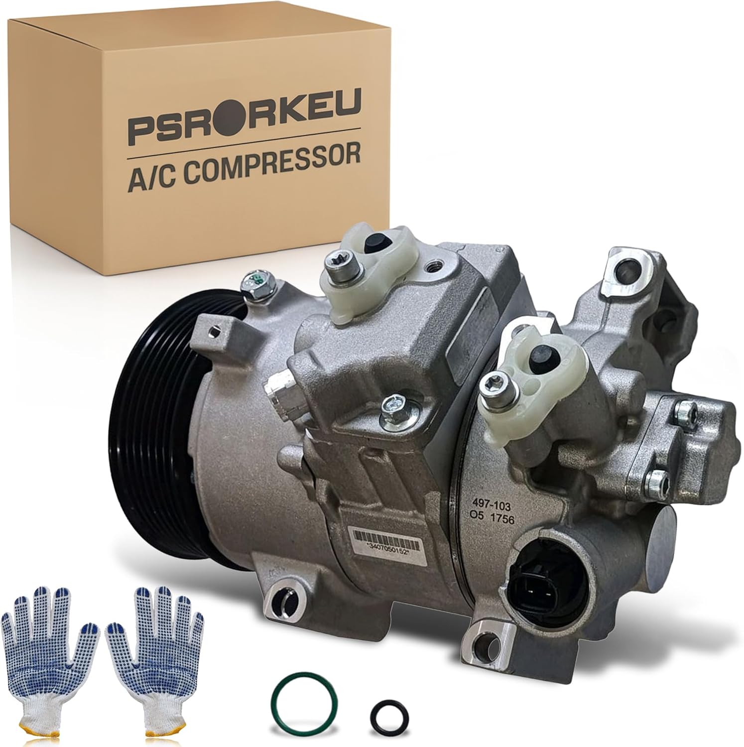 CO 11110C A/C Air Conditioner AC Compressor W/Clutch for Pontiac Vibe 2009-2010 for Scion xB 2008-2015 for Toyota Corolla 2009-2012 for Toyota Matrix 2009-2013 1.8L 2.4L