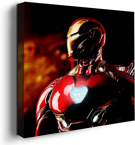 Miniatura 14 de MAVIS PRINT Dead Poool - Decoración de pared Marval de 12 x 16 pulgadas, impresión HD y marco de madera, decoración moderna de pared para Annt