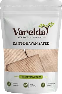 VARELDA Dant Dhavan Safed - Katha Safed - Acacia catechu (5000 Grams) Price In India
