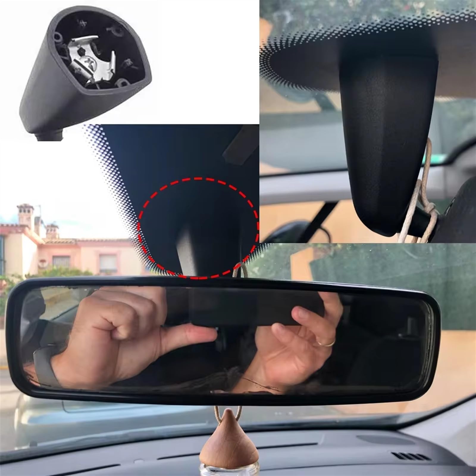 Lusterko wsteczne do Peugeot 301 308 akcesoria samochodowe wnętrze lusterko wewnętrzne
