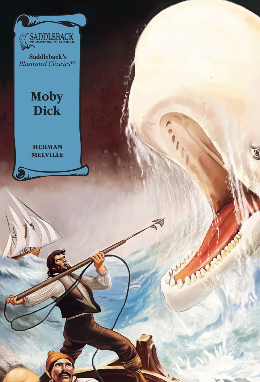 Moby Dick Graphic Novel (Saddleback Illustrated Classics)