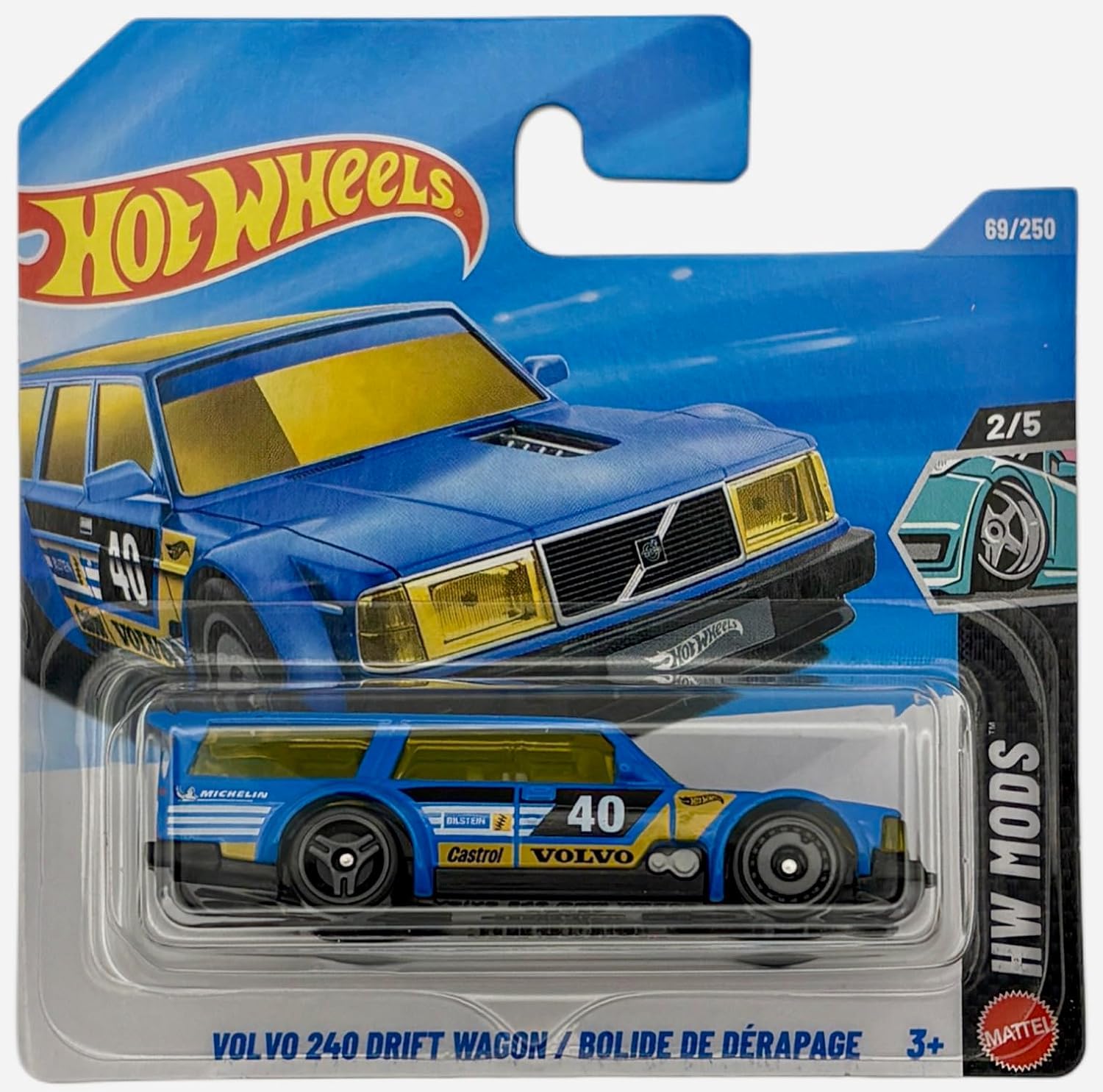 Amazon | Hot Wheels - ボルボ 240 ドリフトワゴン - JJJ36 - HW Mods